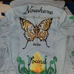 Zara Wool Denim Jacket