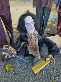Animated Halloween decoration