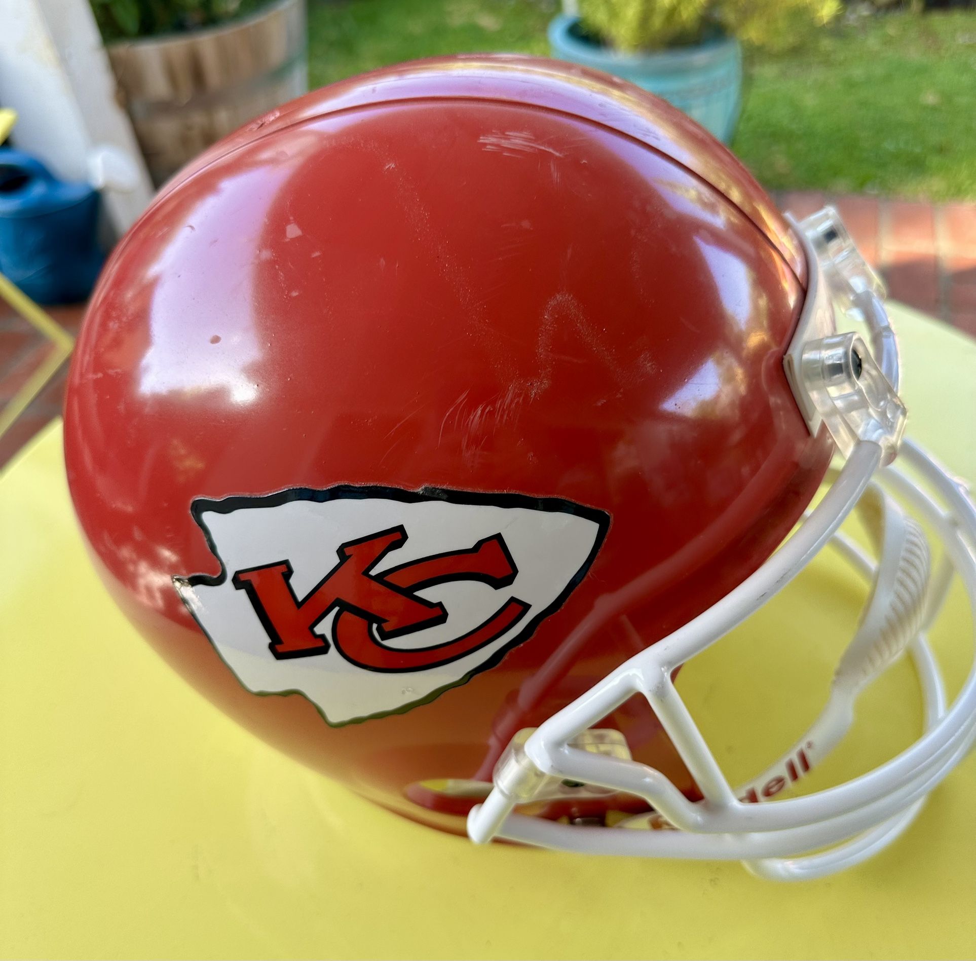 Kansas City Chiefs Vintage Game Helmet Joe Phillips
