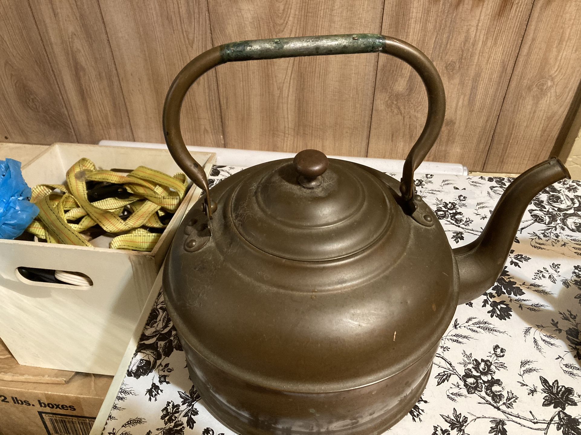 Old Teapots/brass Sea Lion