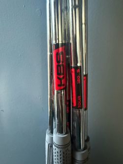 KBS  Tour 120 S with new  superstroke jumbo grips