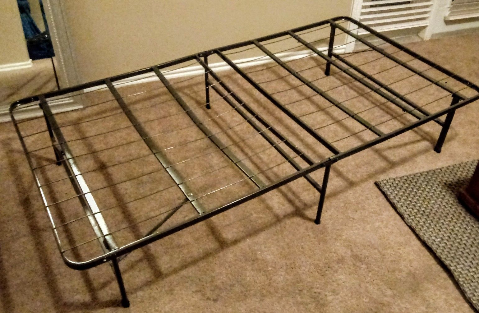 Long twin. Bed frame