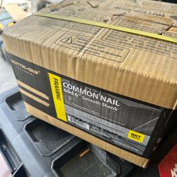 60d 6” Framing Nails – Full Box (Unopened)