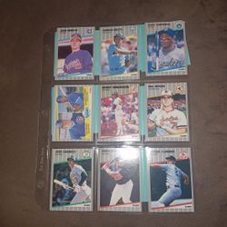 1989 Baseball Fleer Cards