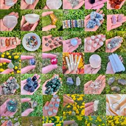 Crystals Gemstones Jewelry And More! 