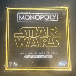 Star Wars Monopoly, The Complete Saga Edition