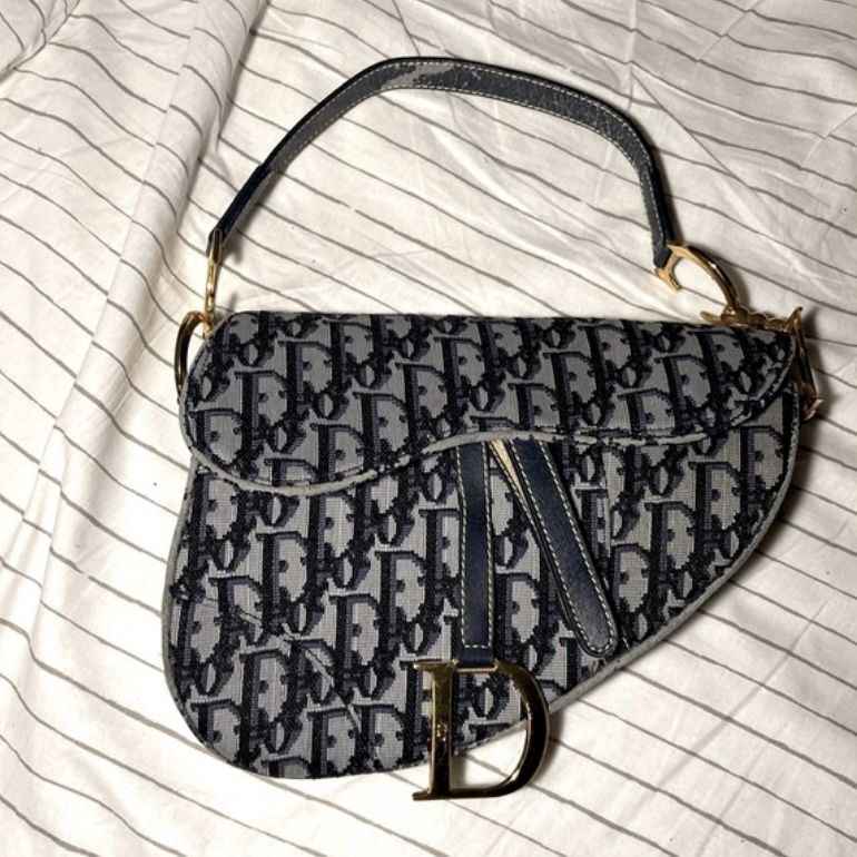 Dior Saddle Bag Blue