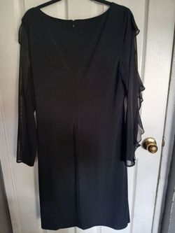 Vtg Black Ralph Lauren Dress