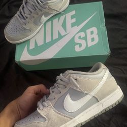 Nike SB Dunk Low Summit White Wolf Grey 