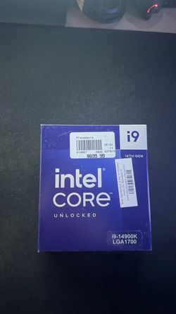Intel CPU i9-14900k 14th Gen