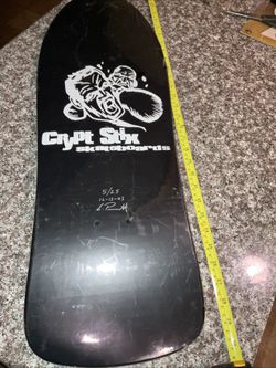 Vintage 2003 Crypt Stix Skateboard Deck Limited 1/25 NEW SEALED Y2K PS Stix