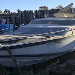 Double Axle Trailer With Free Boat 