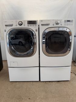 LG washer and gas dryer