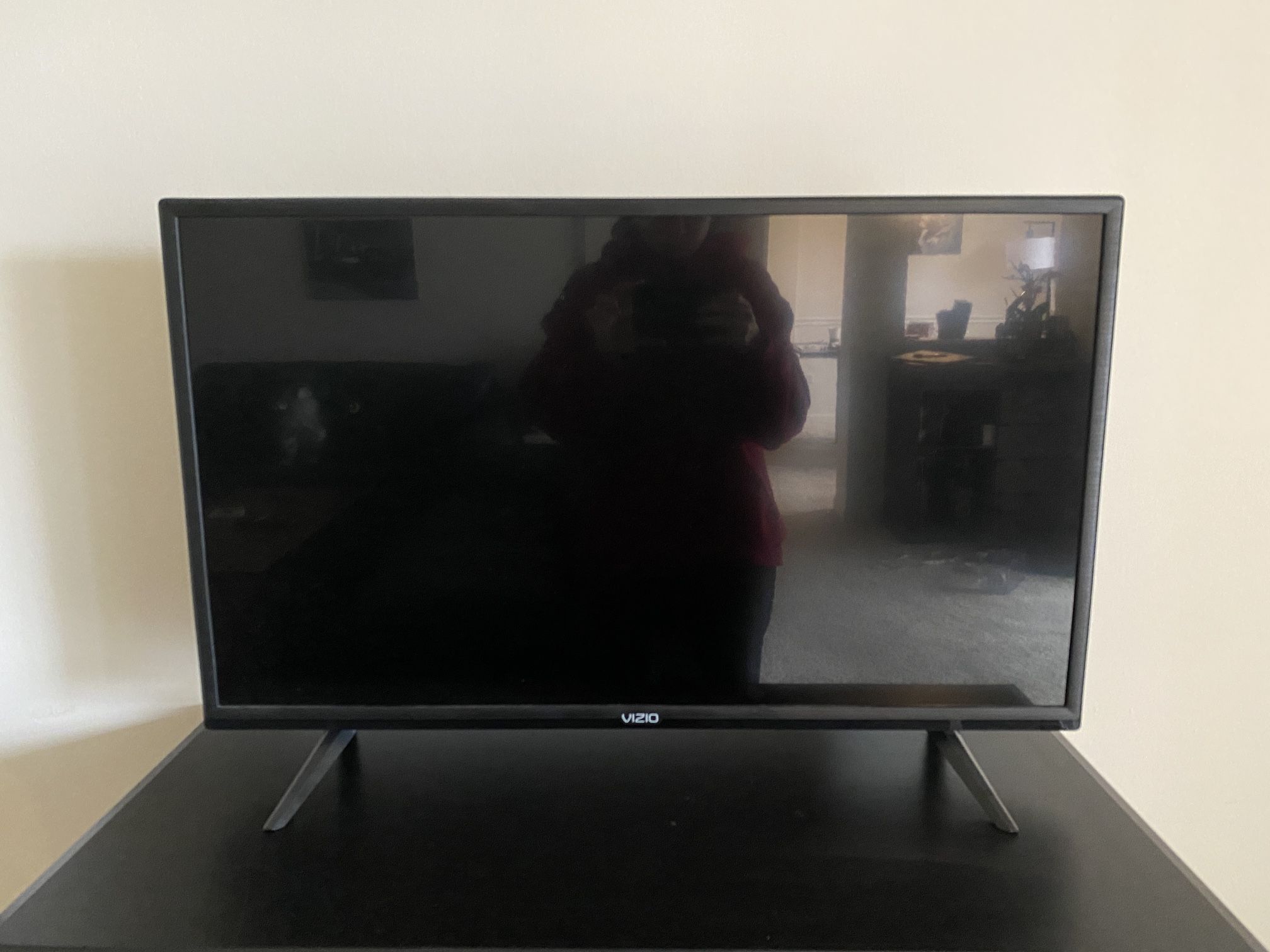 33” Black Vizio Smart TV