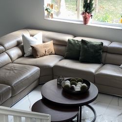 Leather Sofa