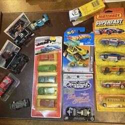 Vintage collectible die cast cars