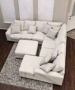 Sectional with chaise lounger