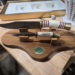 Damascus Steel Matching Knife Set