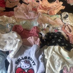 baby girl clothes lot