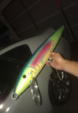 Giant Rapala fishing lure decoration for Sale in Victorville, CA - OfferUp