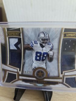 Cowboys Dez Bryant Patch Card
