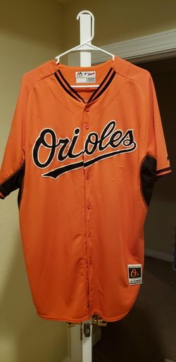 Game Worn Orioles BP jersey