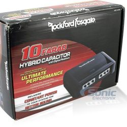 Rockford Fosgate 10 Farad Capacitor 