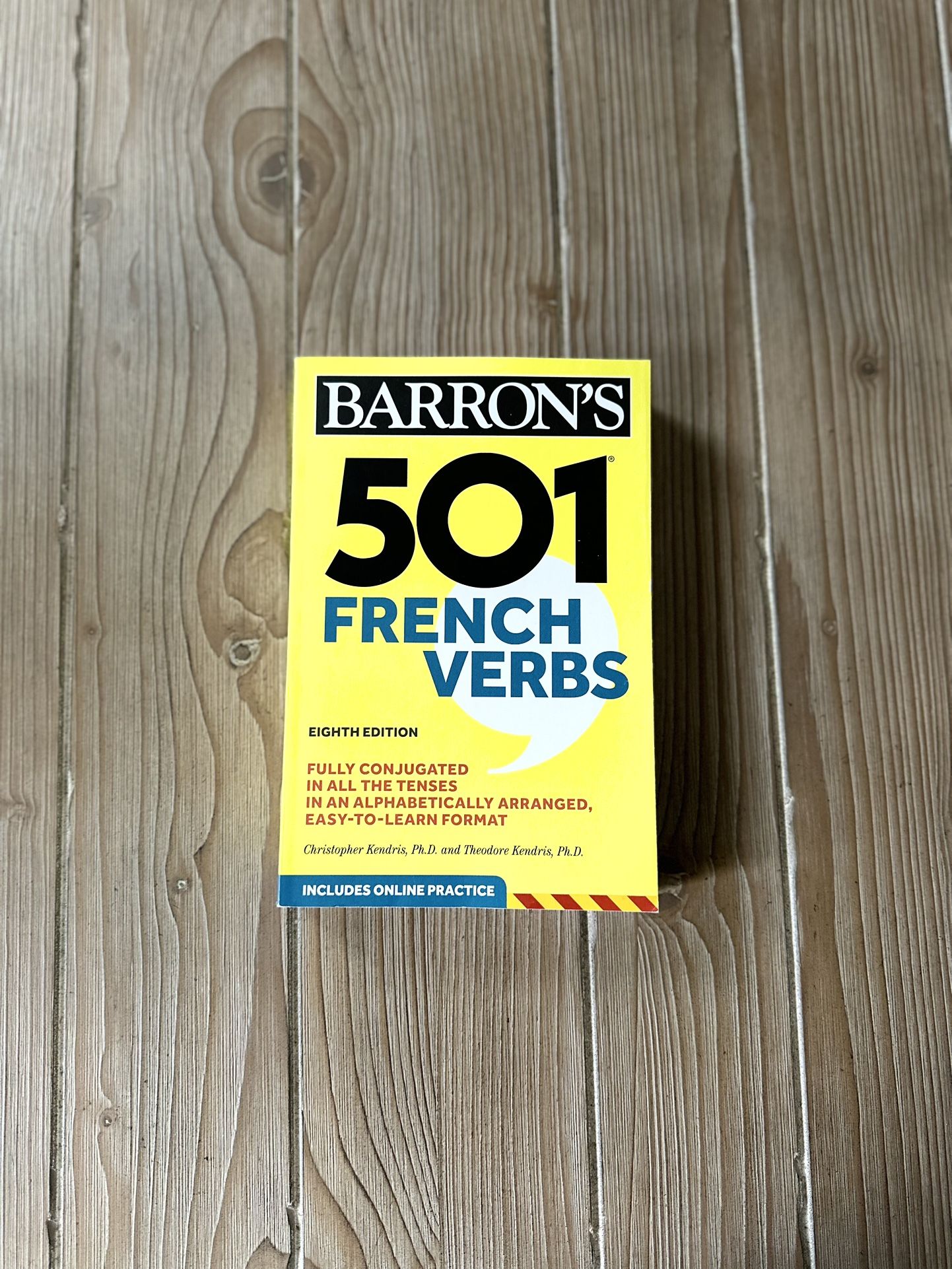 Barron’s 501 French Verbs