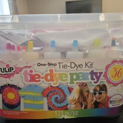 New Tie Dye Kit 123pcs