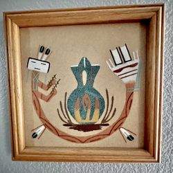 Hand Made Native American Painting