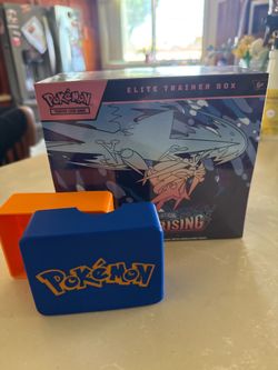 Pokemon Chaos Rising Elite Training Box & card holder