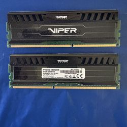 16GB DDR3 RAM Patriot Viper 1600mhz