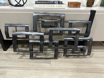 Abstract Metal Wall Art Sculpture