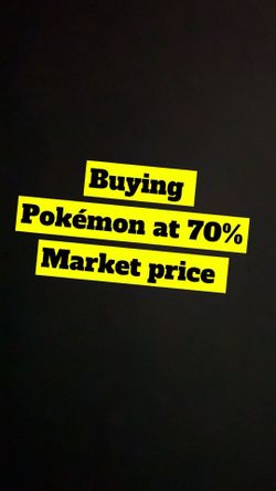 Buying Pokémon