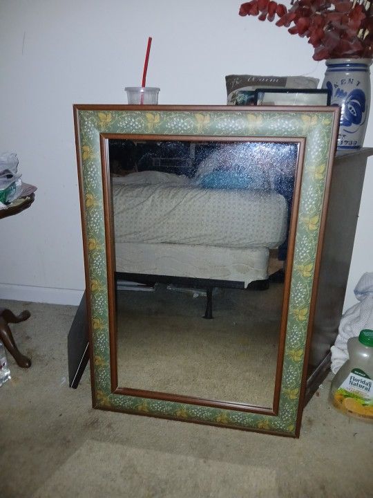 Antique Large Wall Mirror