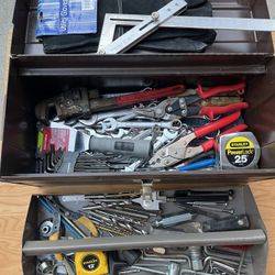 Vintage Vermont American Toolbox W/ Tools