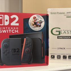 Nintendo Switch 2 Bundle with Screen Protector