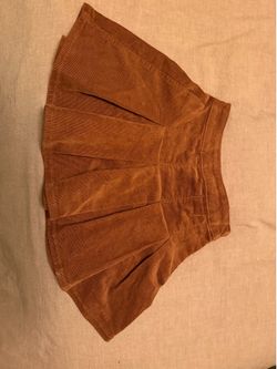 $15 Gap kids brown corduroy skirt.