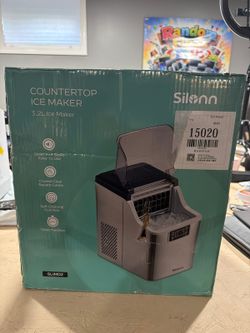 Silonn SLIM02 Countertop Ice Maker, 3.2L