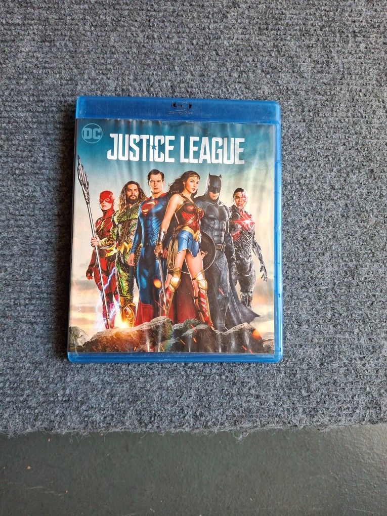 Justice League (Blu-ray 2018) Movie Previously Owned
