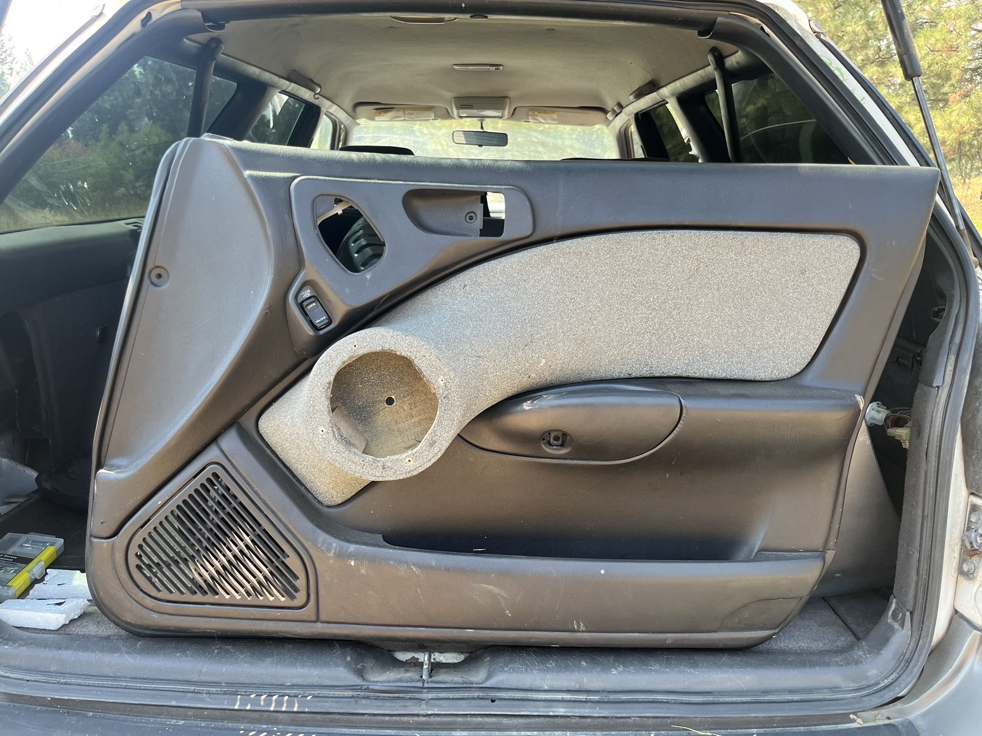 Custom speaker door panels