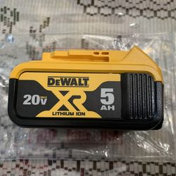 Dewalt 20v 5ah Battery  DCB205