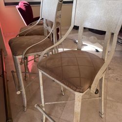 Set Of 4 Barstools, Chairs