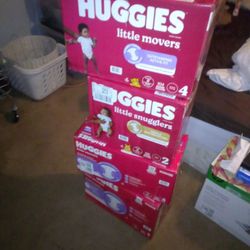 Huggies Diapers Size 2,3,4,5