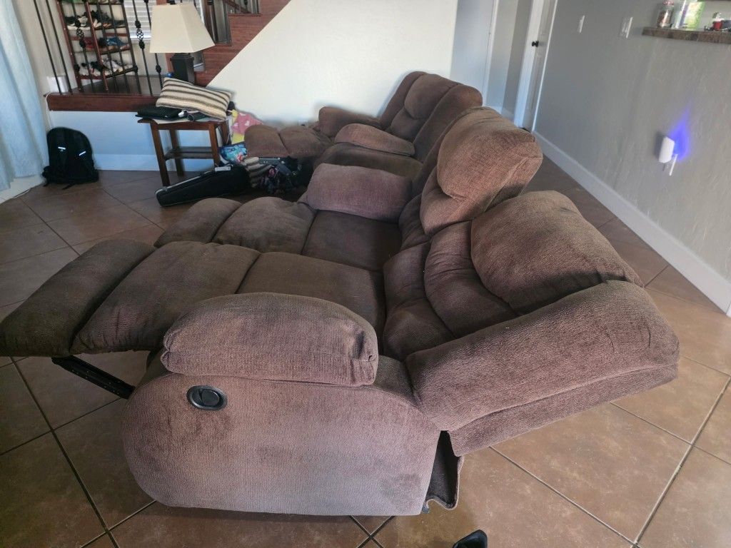 Loveseat And Recliner