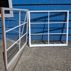 2 Victorian Windows 60x54