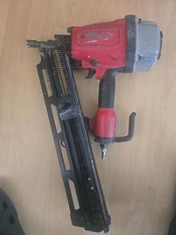 Milwaukee air framing nailer