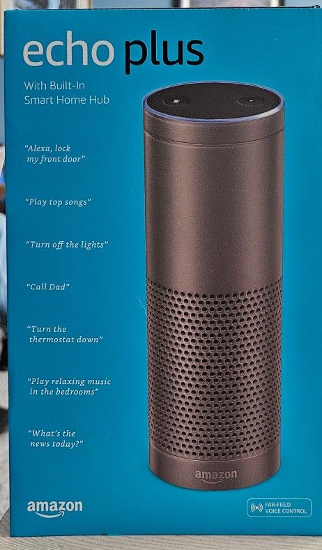 Amazon Echo Plus 2nd gen. with built-in Smart Home Hub