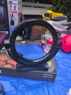 Double sided vanity mirror