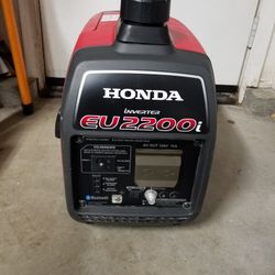 Honda generator Eu2200i 